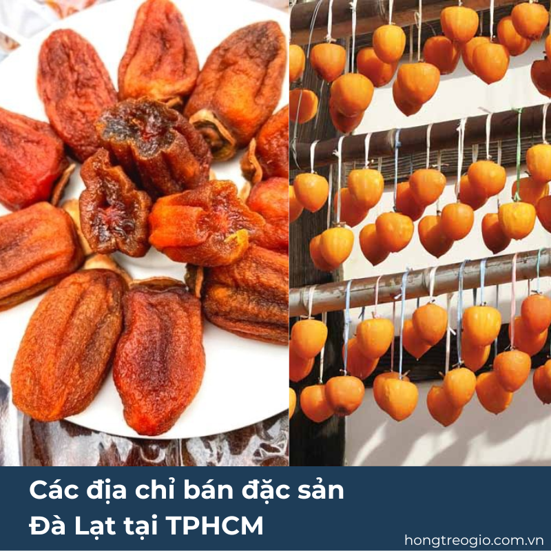 Các địa chỉ bán đặc sản Đà Lạt tại TPHCM